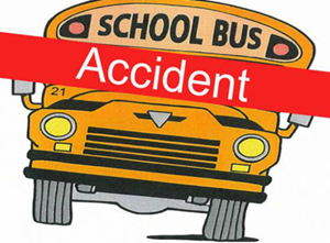 school bus accident in nellore district 10 students injured